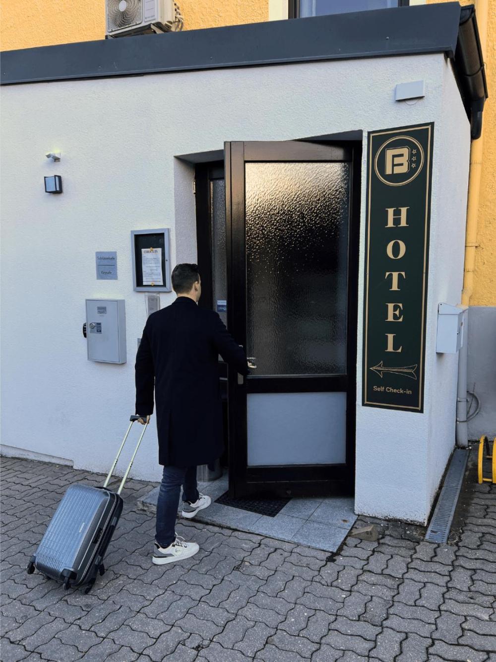 Hotel Blie, Bed & Breakfast, Self Check-In Horn Exterior foto